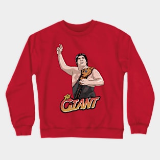 the giant champion crack plastisol Crewneck Sweatshirt